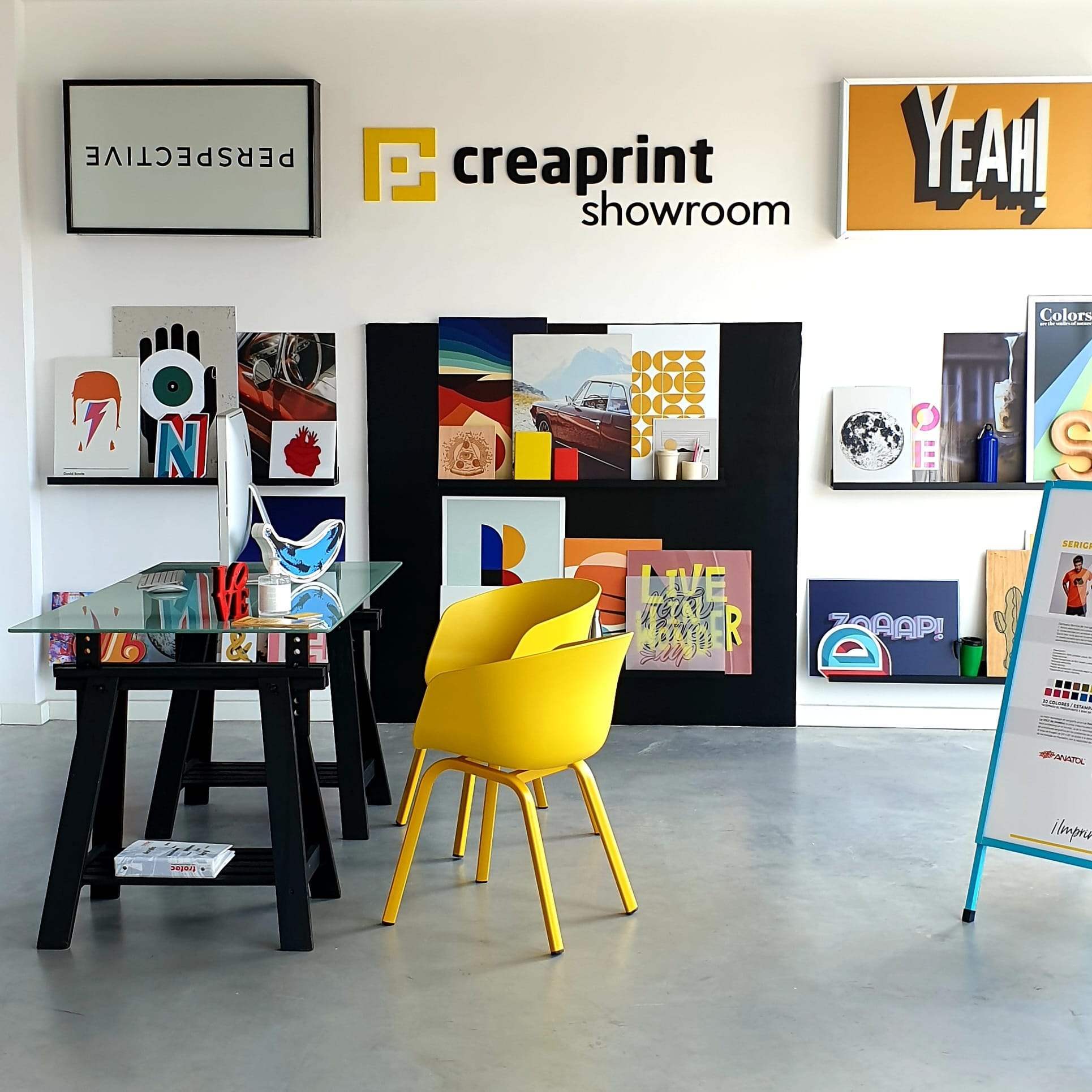 Showroom de Creaprint en Los Llanos de Aridane